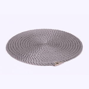 Maritimo Collection Nautical Rope Placemat Set/Round - Nautical Luxuries