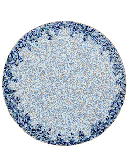 Glacier Blue Hand-Beaded Placemat Set