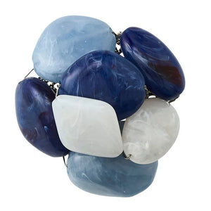 Water Stones Napkin Ring Set - Nautical Luxuries