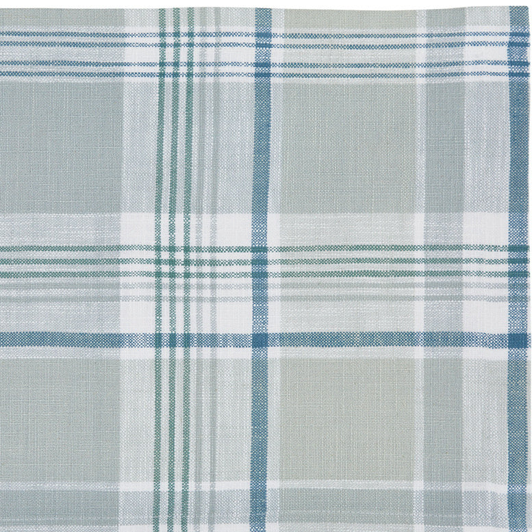 Beach Cottage Plaid Table Linens - Nautical Luxuries
