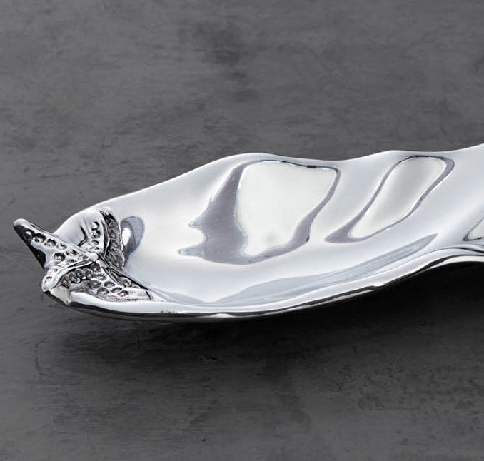 Floating Starfish Long Cracker/Olives Server - Nautical Luxuries