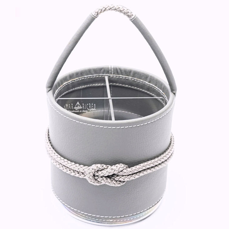 Euro Yachting Faux Leather Flatware Caddy