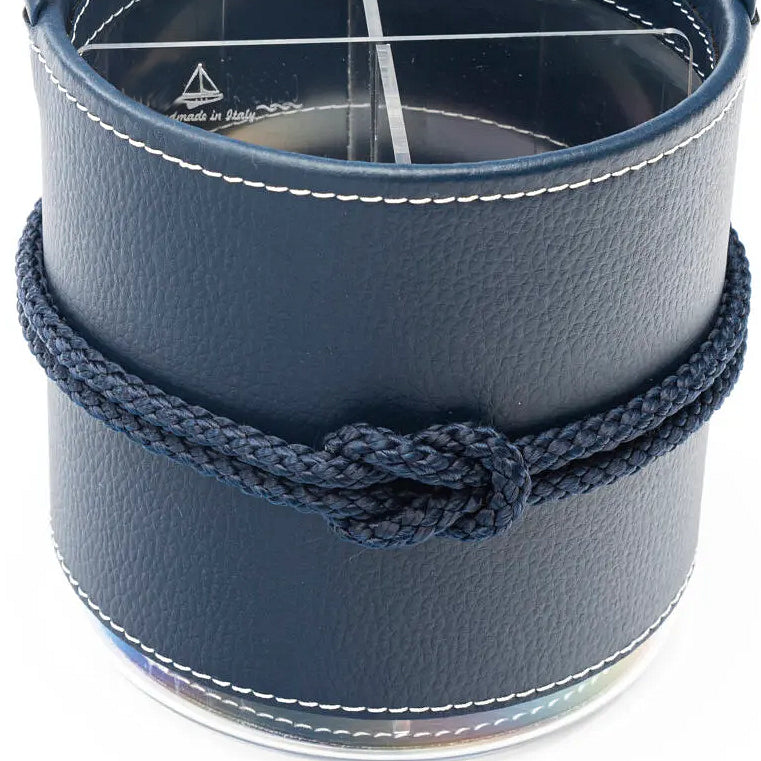 Euro Yachting Faux Leather Flatware Caddy
