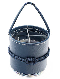 Euro Yachting Faux Leather Flatware Caddy - Nautical Luxuries