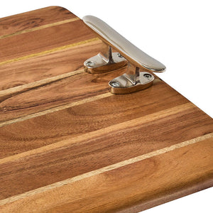 Nautical Entertaining Cleat Handled Serving Board - Nautical Luxuries