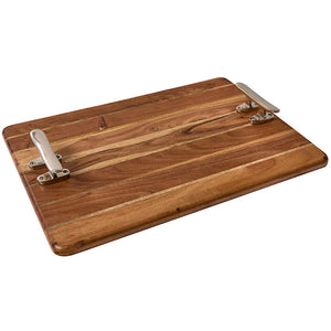 Nautical Entertaining Cleat Handled Serving Board - Nautical Luxuries