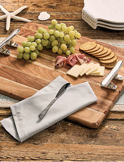 Nautical Entertaining Cleat Handled Serving Board - Nautical Luxuries