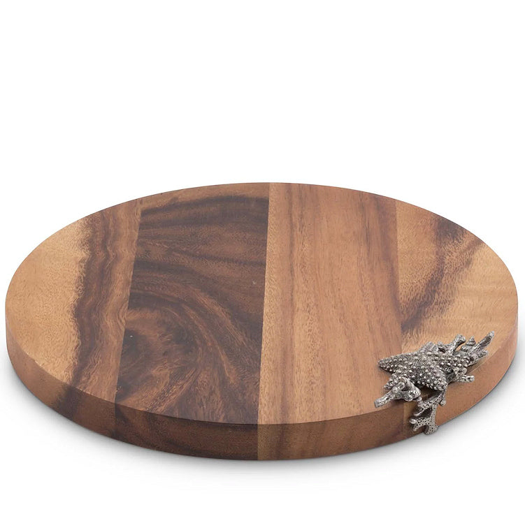 Reef Starfish Acacia Wood Cheese Board - Nautical Luxuries
