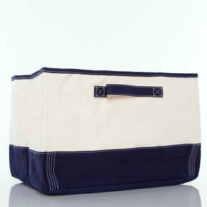 Natural Canvas Storage Tub - Nautical Luxuries
