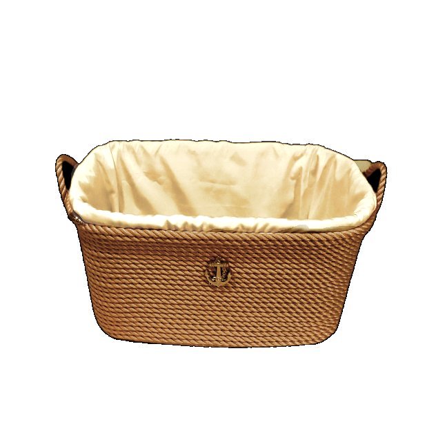 Maritimo Collection Nautical Rope Laundry/Towel Basket - Nautical Luxuries