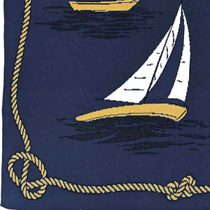 Under Sail Eco-Conscious Knit Throw