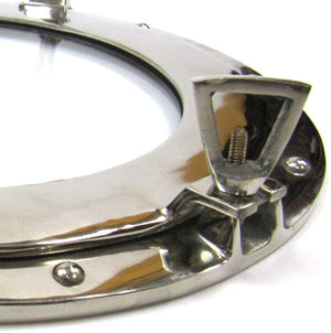 Nautical Porthole Chrome Mirrors - Nautical Luxuries