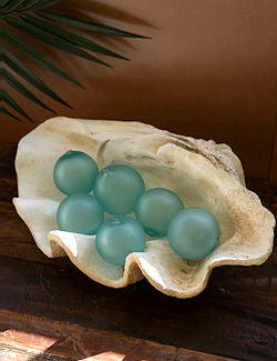 Giant Clamshell Centerpiece - Nautical Luxuries