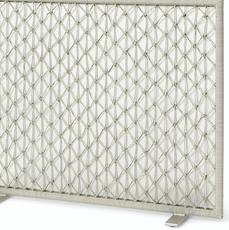 Iron Knotted Net Fireplace Accessories - Nautical Luxuries