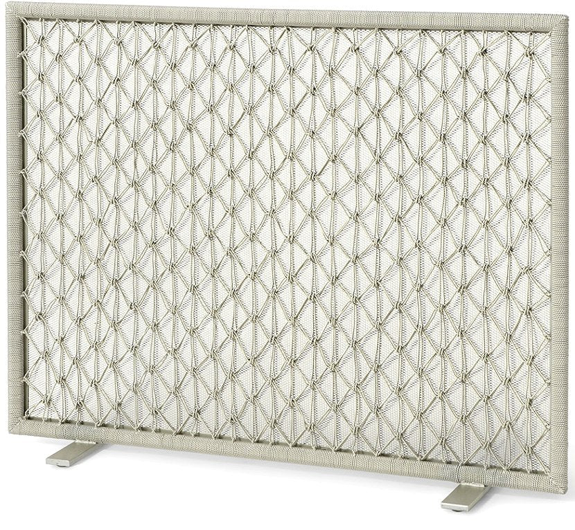 Iron Knotted Net Fireplace Accessories - Nautical Luxuries