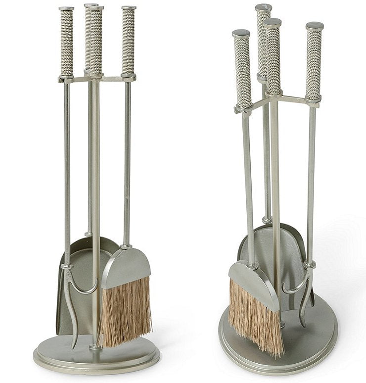 Iron Knotted Net Fireplace Accessories - Nautical Luxuries