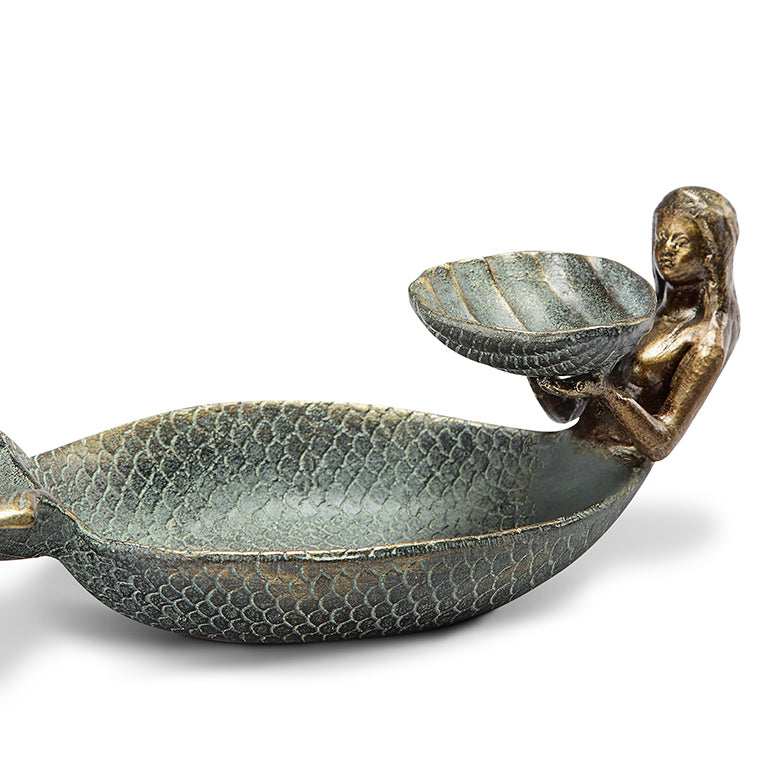 Reclining Mermaid Catchall/Soap Dish - Nautical Luxuries