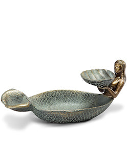 Reclining Mermaid Catchall/Soap Dish - Nautical Luxuries