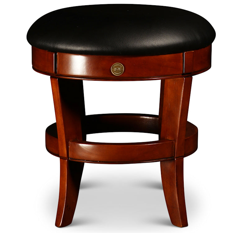 Captain's Leather Stool - Nautical Luxuries