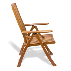 Yachting Teak Collection Reclining Armchair