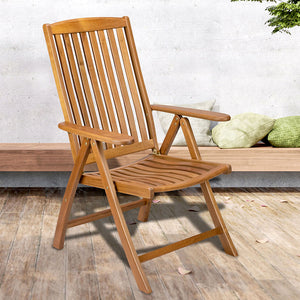 Yachting Teak Collection Reclining Armchair