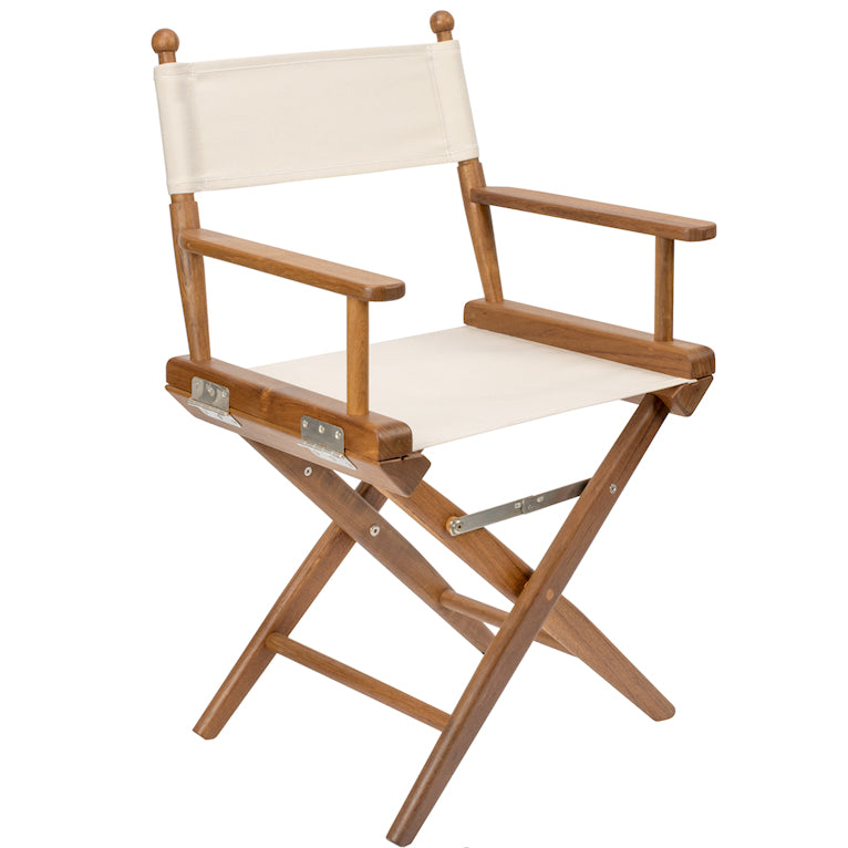 Yachting Teak Collection Sunbrella® Director's Chairs - Nautical Luxuries
