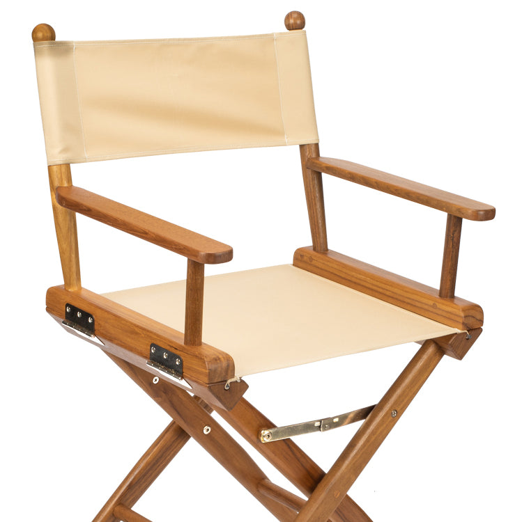 Yachting Teak Collection Sunbrella® Director's Chairs - Nautical Luxuries