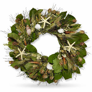 Nantucket Star Preserved Coastal Wreath - Nautical Luxuries