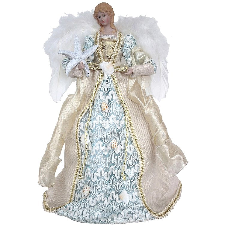 Starfish Angel Christmas Tree Topper - Nautical Luxuries