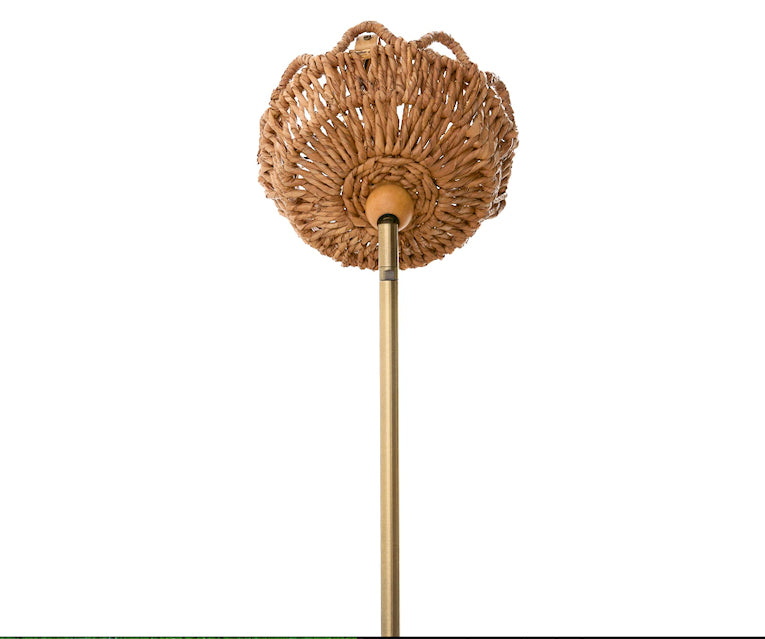 Wavelengths Rattan Chandelier - Nautical Luxuries