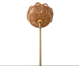 Wavelengths Rattan Chandelier - Nautical Luxuries