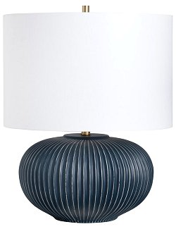 Midnight Bay Indigo Table Lamp - Nautical Luxuries