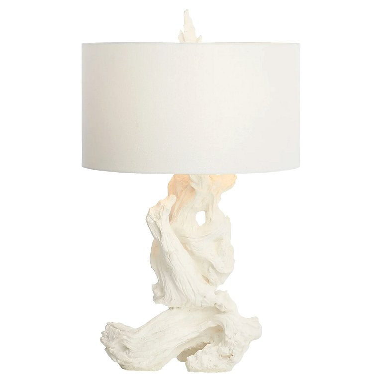 Monterey Bay Bleached Driftwood Lamp - Nautical Luxuries