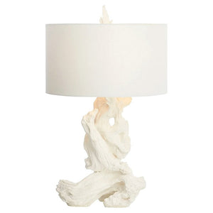 Monterey Bay Bleached Driftwood Lamp - Nautical Luxuries
