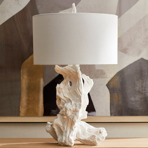 Monterey Bay Bleached Driftwood Lamp - Nautical Luxuries