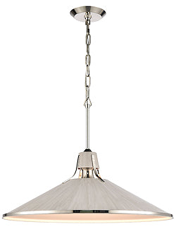 Coastal Chic Angled Shade Pendant/Sunbleached Oak - Nautical Luxuries