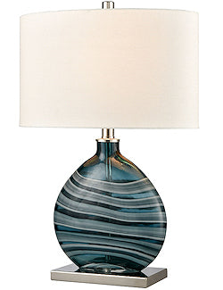 Tidal Bay Contemporary Coastal Table Lamp - Nautical Luxuries