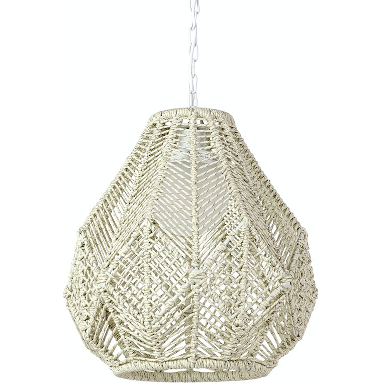 Indoor/Outdoor Baja Breeze Whitewashed Pendants - Nautical Luxuries