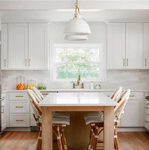 Bristol White Ceramic Pendant Lights