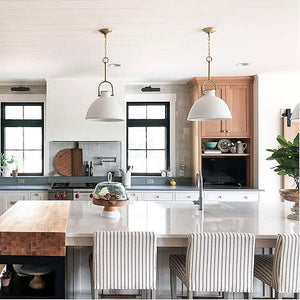 Bristol White Ceramic Pendant Lights
