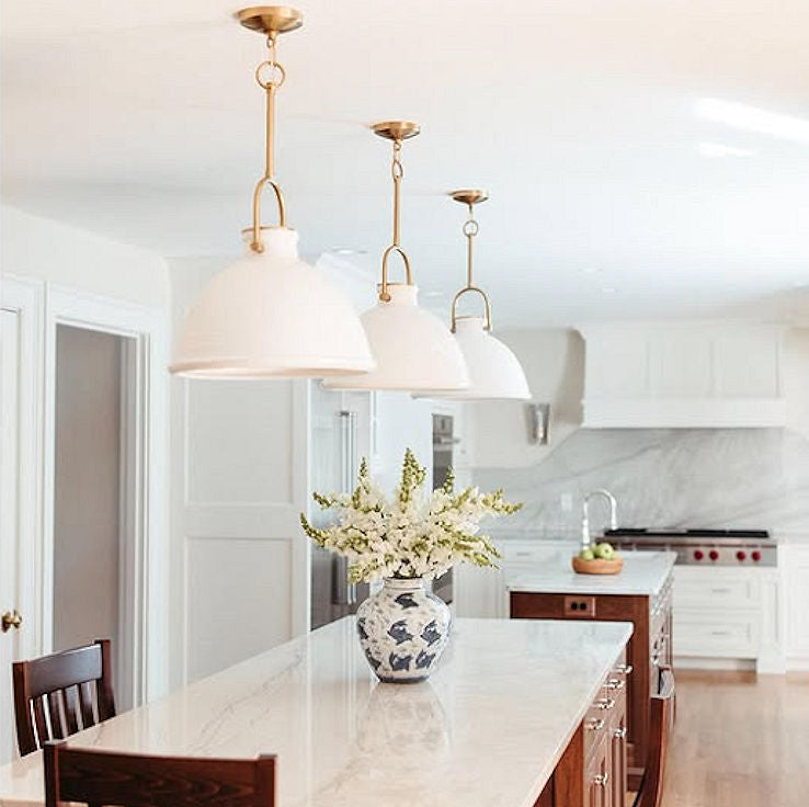 Bristol White Ceramic Pendant Lights