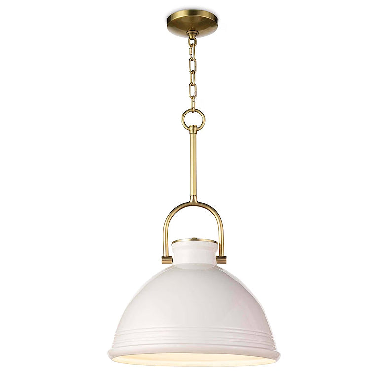 Bristol White Ceramic Pendant Lights