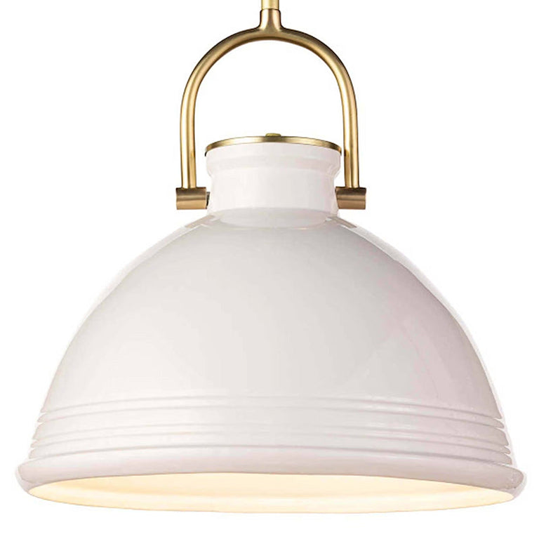 Bristol White Ceramic Pendant Lights