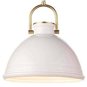 Bristol White Ceramic Pendant Lights