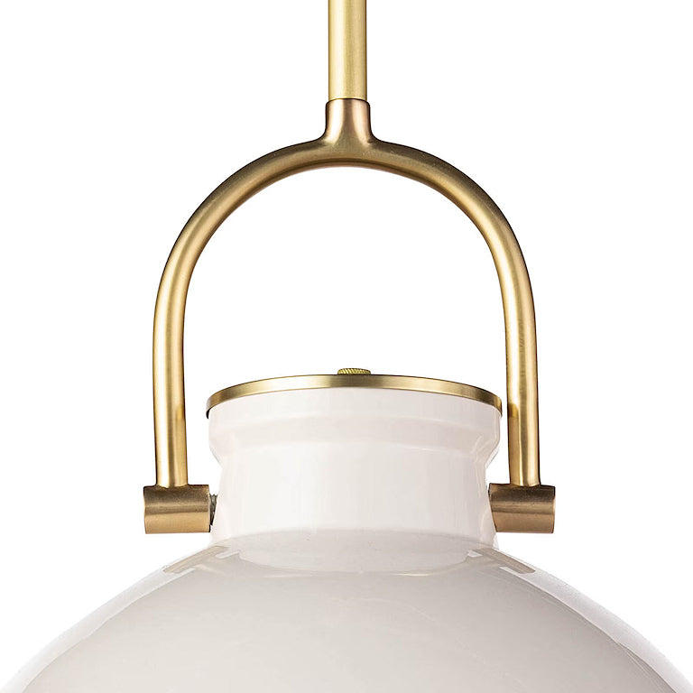 Bristol White Ceramic Pendant Lights