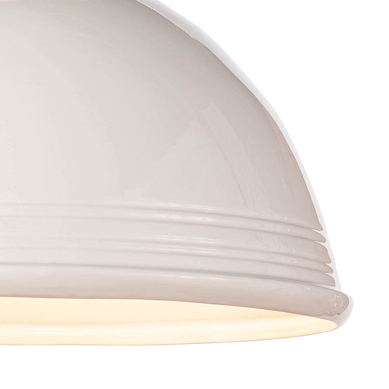 Bristol White Ceramic Pendant Lights