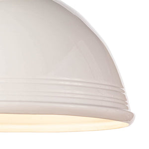 Bristol White Ceramic Pendant Lights