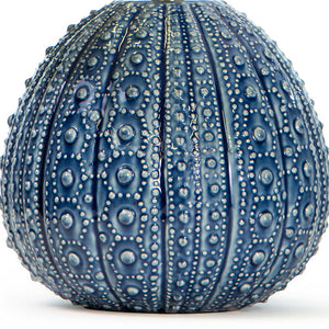 Sanibel Sea Coastal Living Urchin Ceramic Accent Lamp Deep Blue - Nautical Luxuries