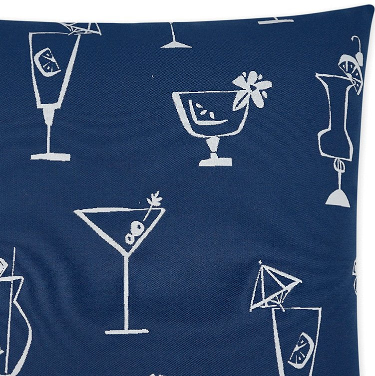 Happy Hour Time Outdoor Pillows - Nautical Luxuries