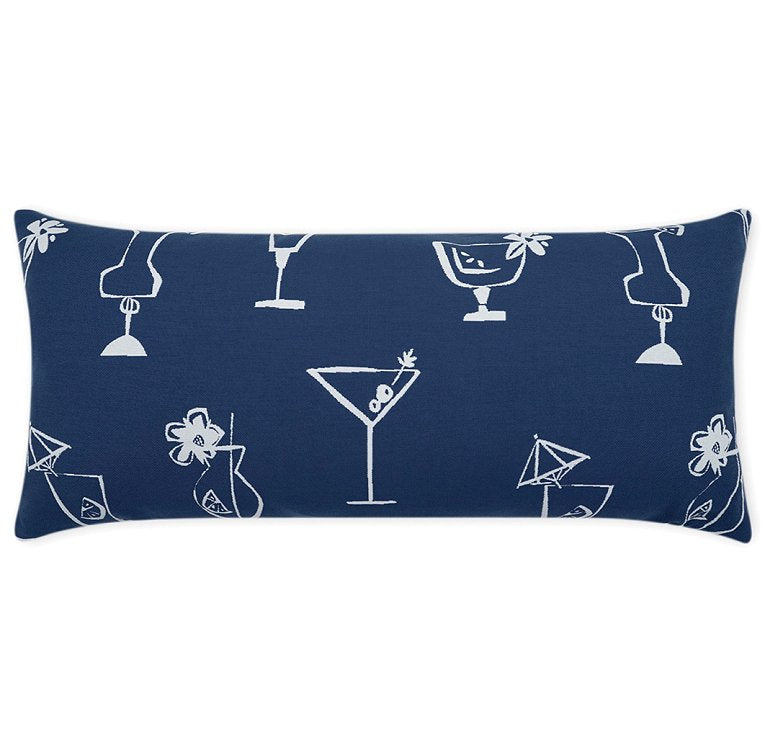 Happy Hour Time Outdoor Pillows - Nautical Luxuries